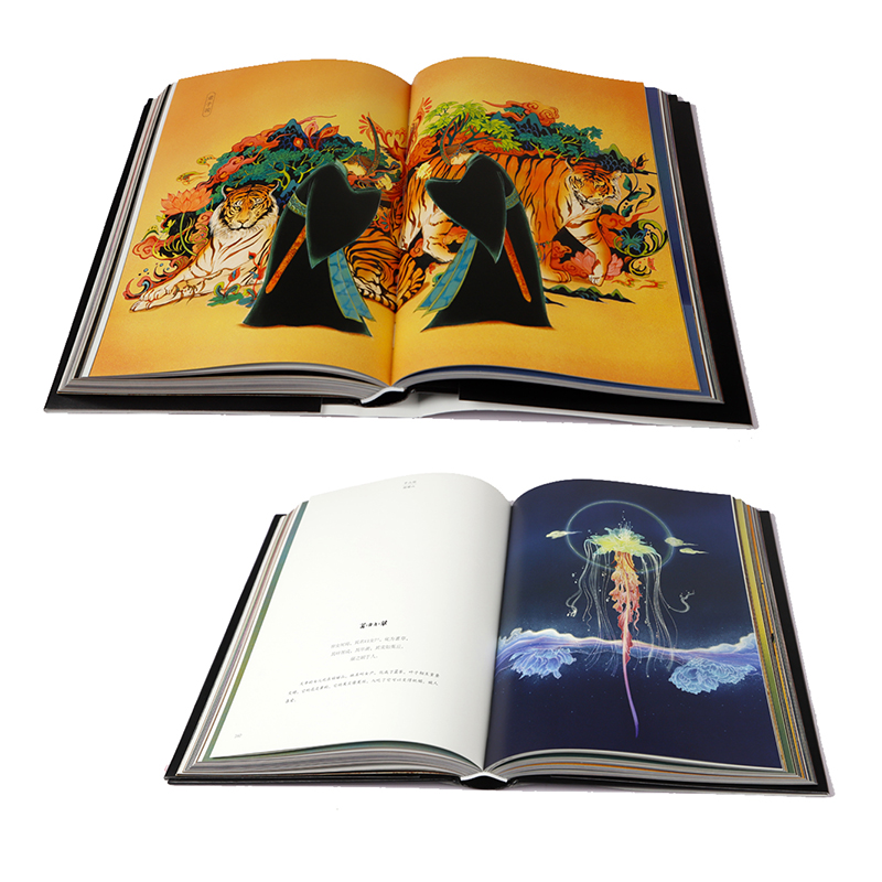 煥彩光華 全彩山海經 亮美覺醒5色專金 精裝