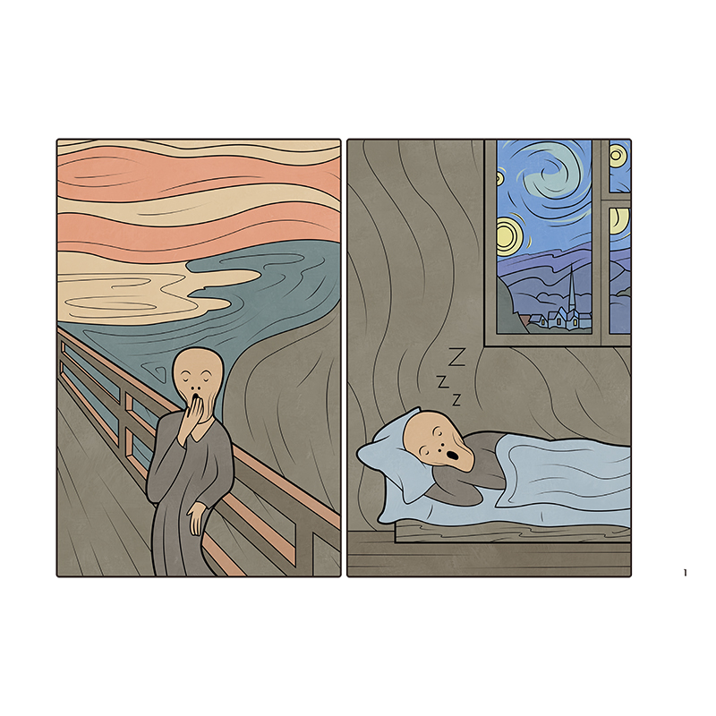 【隨書贈送精美禮品一份】天才漫畫家安東·谷迪姆腦洞漫畫集:我很好，只是有點喪+人生很好玩,但有時也很喪