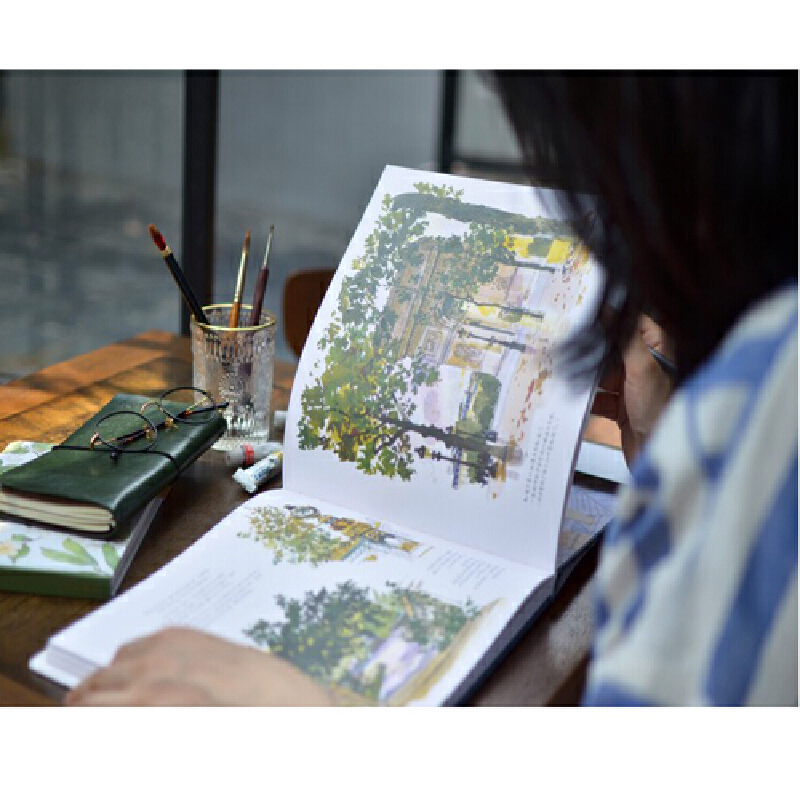 巴黎水彩筆記（Paris Sketchbook）+佛羅倫薩水彩筆記（Florence Sketchbook）