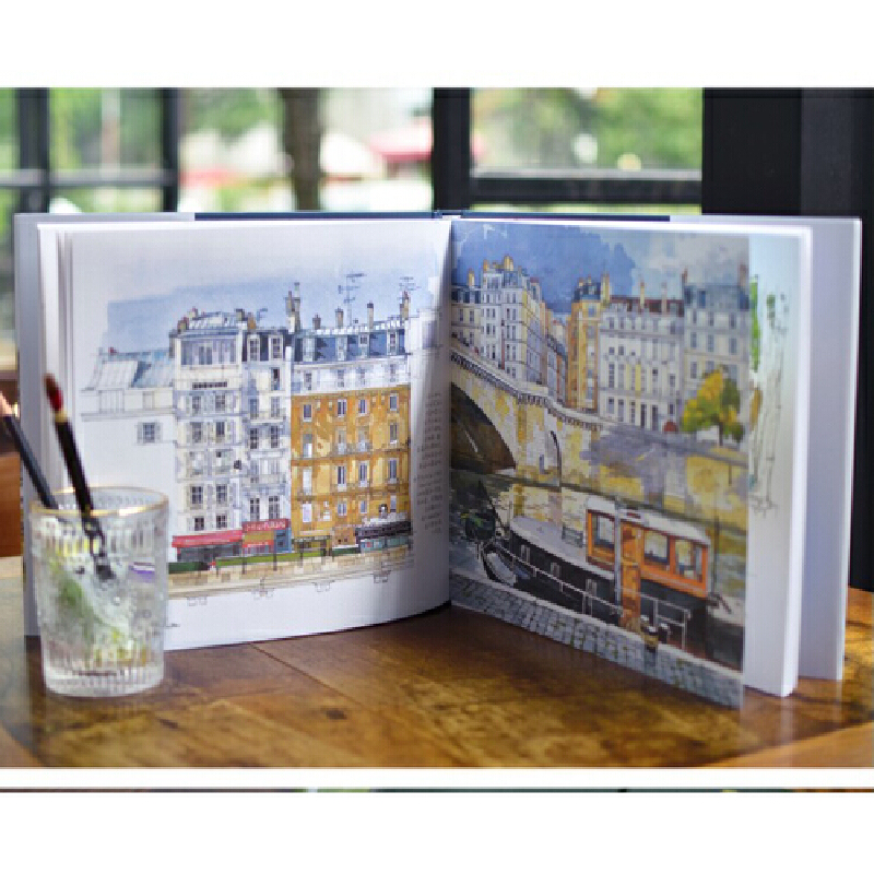 巴黎水彩筆記（Paris Sketchbook）+佛羅倫薩水彩筆記（Florence Sketchbook）