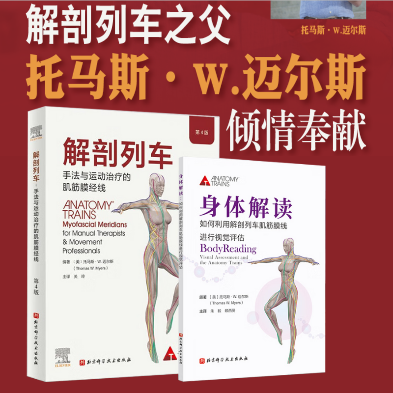 身體解讀【如何利用解剖列車肌筋膜線進行視覺評估】+解剖列車【手法與運動治療的肌筋膜經線（第4版）】