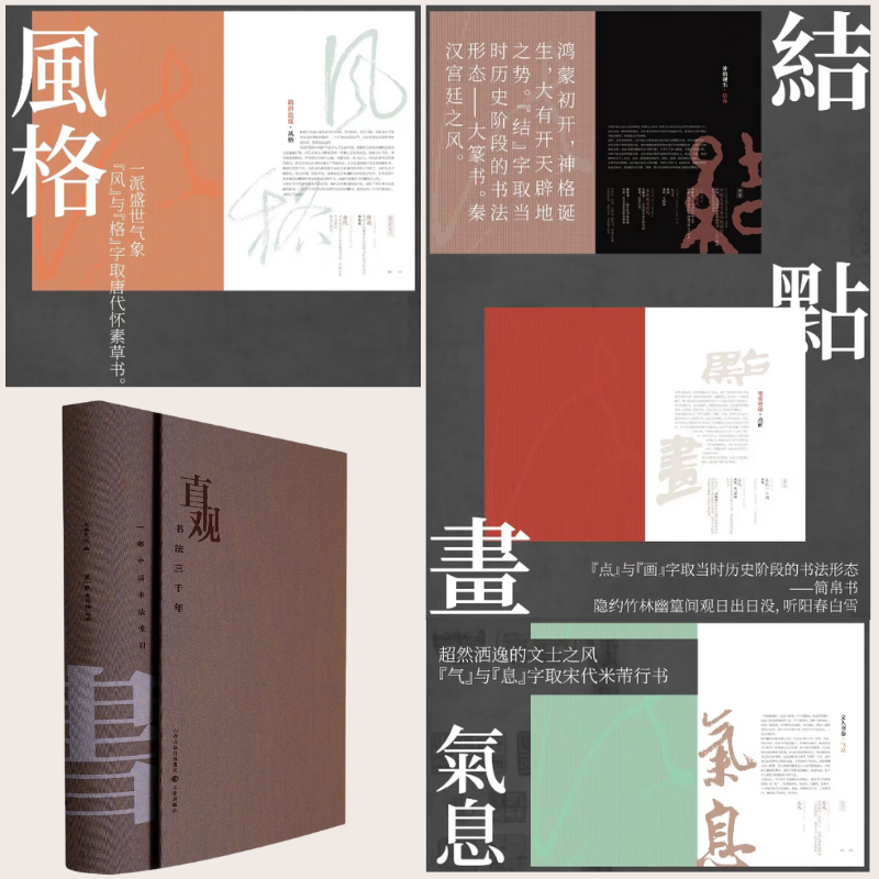 直觀書法三千年：【一部中國書法索引】