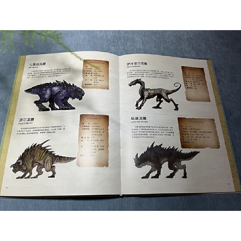 地球龍族圖鑑+如何捕獲一條龍：獵龍人秘密手冊（全兩冊）