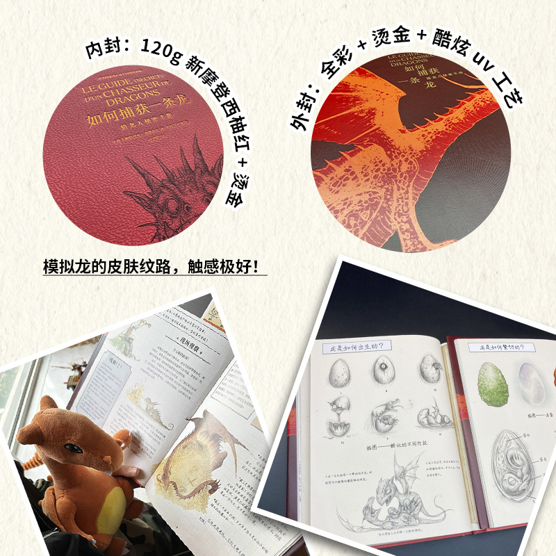 地球龍族圖鑑+如何捕獲一條龍：獵龍人秘密手冊（全兩冊）