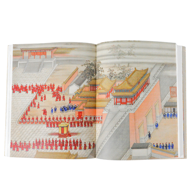 【十八世紀京華盛景圖 】（清乾隆皇太后《萬壽圖》）函裝，重達2.4公斤