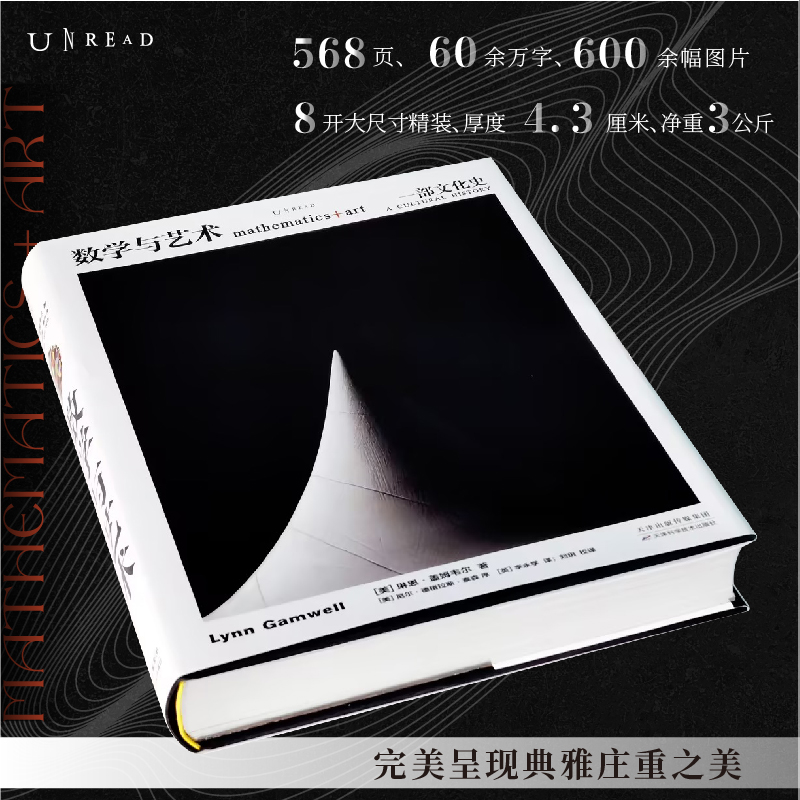 普林斯頓大學出版社鎮社之寶：數學與藝術（精装、超大开本，重达3公斤）