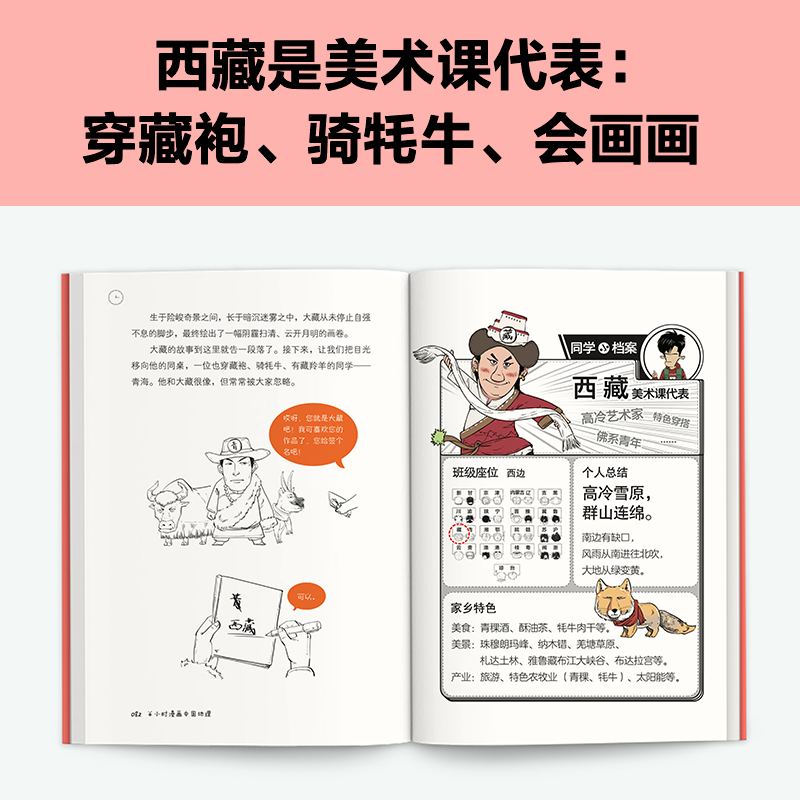 2024新書推薦：半小時漫畫中國地理1-3