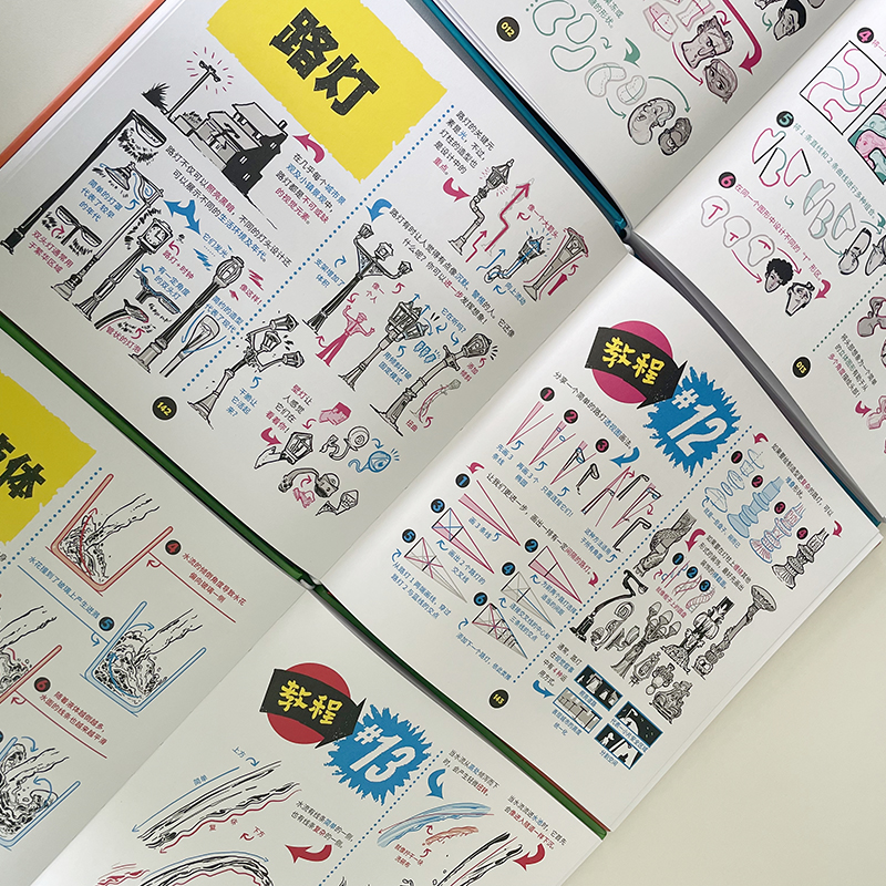 洛倫佐繪畫創作教程（全3冊）重達近2.4公斤